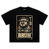 BRUH CAPYBARA GAMER VIDEO GAMES MEME TEE & LS & HOODIE
