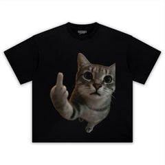 CAT MEMES FUNNY TEE & LS & HOODIE