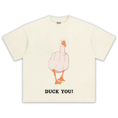 DUCK YOU! MEME TEE & LS & HOODIE