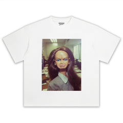 FUNNY OFFICE GIRLS FACE MEME TANK TOP & TEE & LONG SLEEVE & LAYERED LS & HOODIE