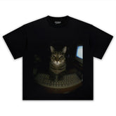 GAMER CAT TEE & LS & HOODIE