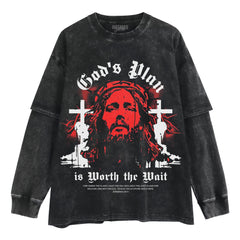 GOD’S PLAN TANK TOP & TEE & LONG SLEEVE & LAYERED LS & HOODIE