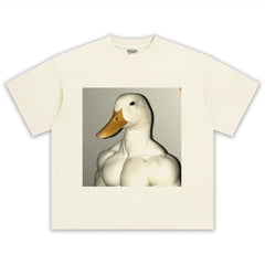MUSCLE GOOSE MEME TEE & LS & HOODIE