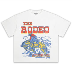 RETRO COWBOY RODEO SHIRT WESTERN TANK TOP & TEE & LONG SLEEVE & LAYERED LS & HOODIE
