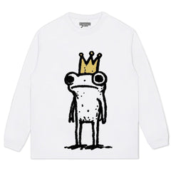 SAD KING FROG TEE & LS
