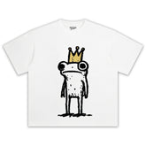 SAD KING FROG TEE & LS