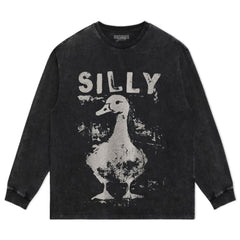 SILLY GOOSE CROP TEE & LS & HOODIE