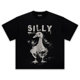 SILLY GOOSE CROP TEE & LS & HOODIE