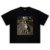 SMOKING DOG CIGARETTE GEN Z DOG TANK TOP & TEE & LONG SLEEVE & LAYERED LS & HOODIE