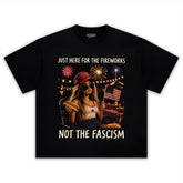 THE FIREWORKS FUNNY 4TH OF JULY - BARBIE DOLL MEME TANK TOP & TEE & LONG SLEEVE & LAYERED LS & HOODIE