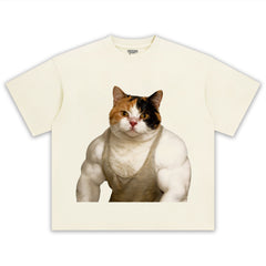THE FITNESS CAT TANK TOP & TEE & LONG SLEEVE & LAYERED LS & HOODIE