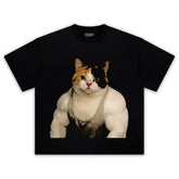 THE FITNESS CAT TANK TOP & TEE & LONG SLEEVE & LAYERED LS & HOODIE