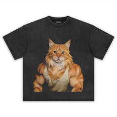 THE FITNESS CAT V7 TANK TOP & TEE & LONG SLEEVE & LAYERED LS & HOODIE