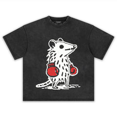 THE MOUSE BOXER TANK TOP & TEE & LONG SLEEVE & LAYERED LS & HOODIE