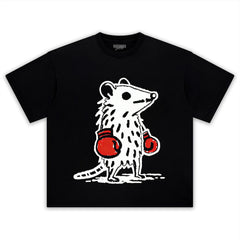 THE MOUSE BOXER TANK TOP & TEE & LONG SLEEVE & LAYERED LS & HOODIE