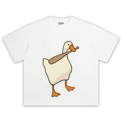 UNTITLED MEME GOOSE FUNNY GAME TEE & LS & HOODIE