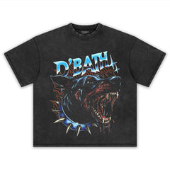 VINTAGE DOBERMAN PINSCHER STREETWEAR V2 TANK TOP & TEE & LONG SLEEVE & LAYERED LS & HOODIE