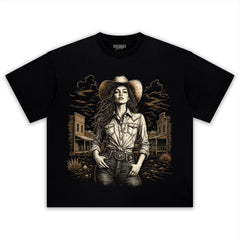 WESTERN RODEO FASHION TANK TOP & TEE & LONG SLEEVE & LAYERED LS & HOODIE