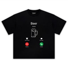 BEER CALLING FUNNY TANK TOP & TEE & LONG SLEEVE & LAYERED LS & HOODIE