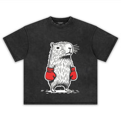 BOXER CAPYBARA TANK TOP & TEE & LONG SLEEVE & LAYERED LS & HOODIE