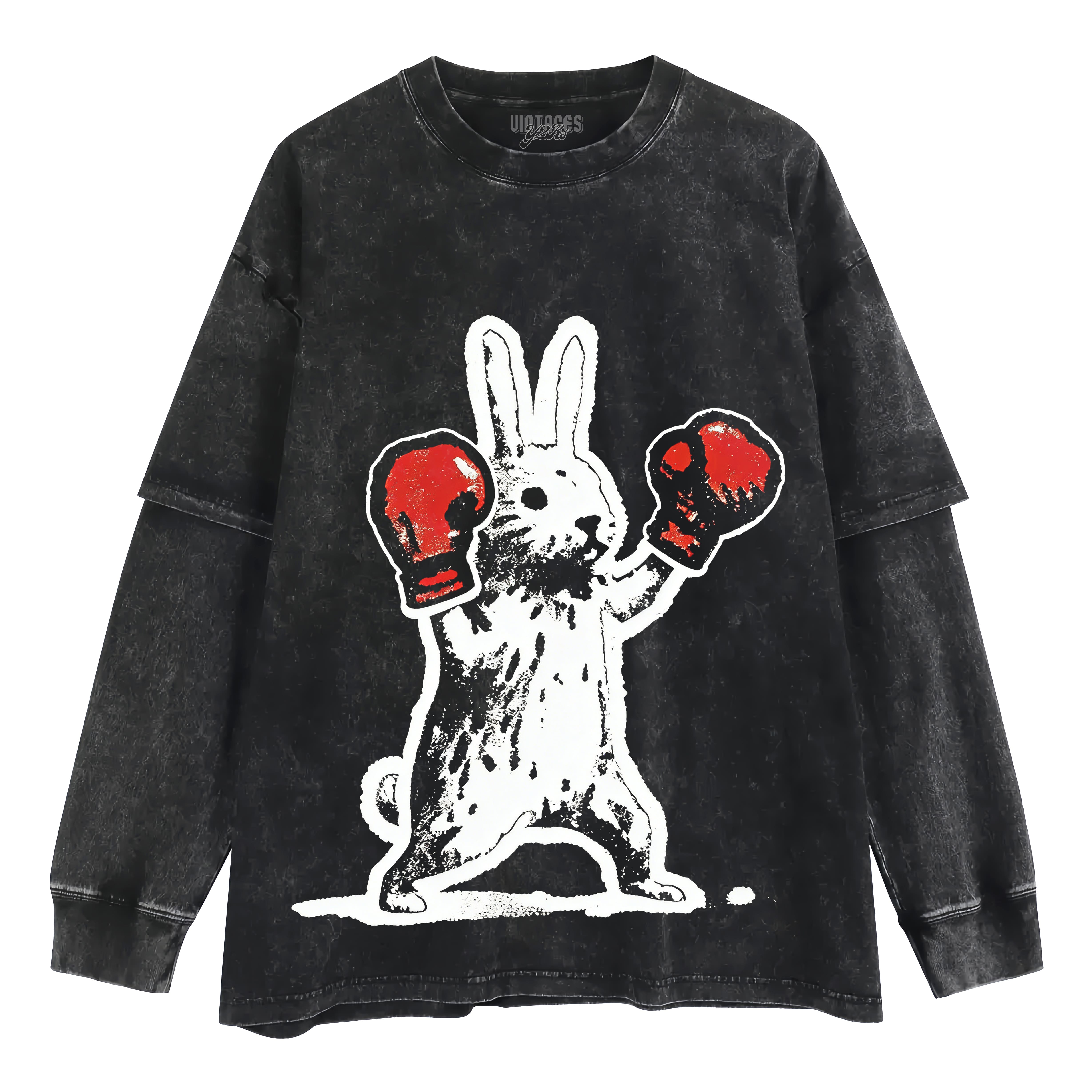 BOXER RABBIT V2 TANK TOP & TEE & LONG SLEEVE & LAYERED LS & HOODIE