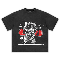 BOXER RACCOON TANK TOP & TEE & LONG SLEEVE & LAYERED LS & HOODIE