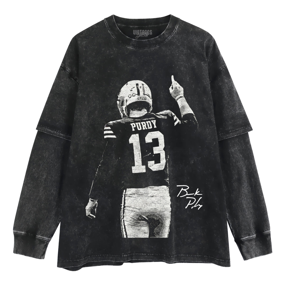 BROCK PURDY V3 LAYERED LONG SLEEVE