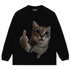 CAT MEMES FUNNY TEE & LS & HOODIE