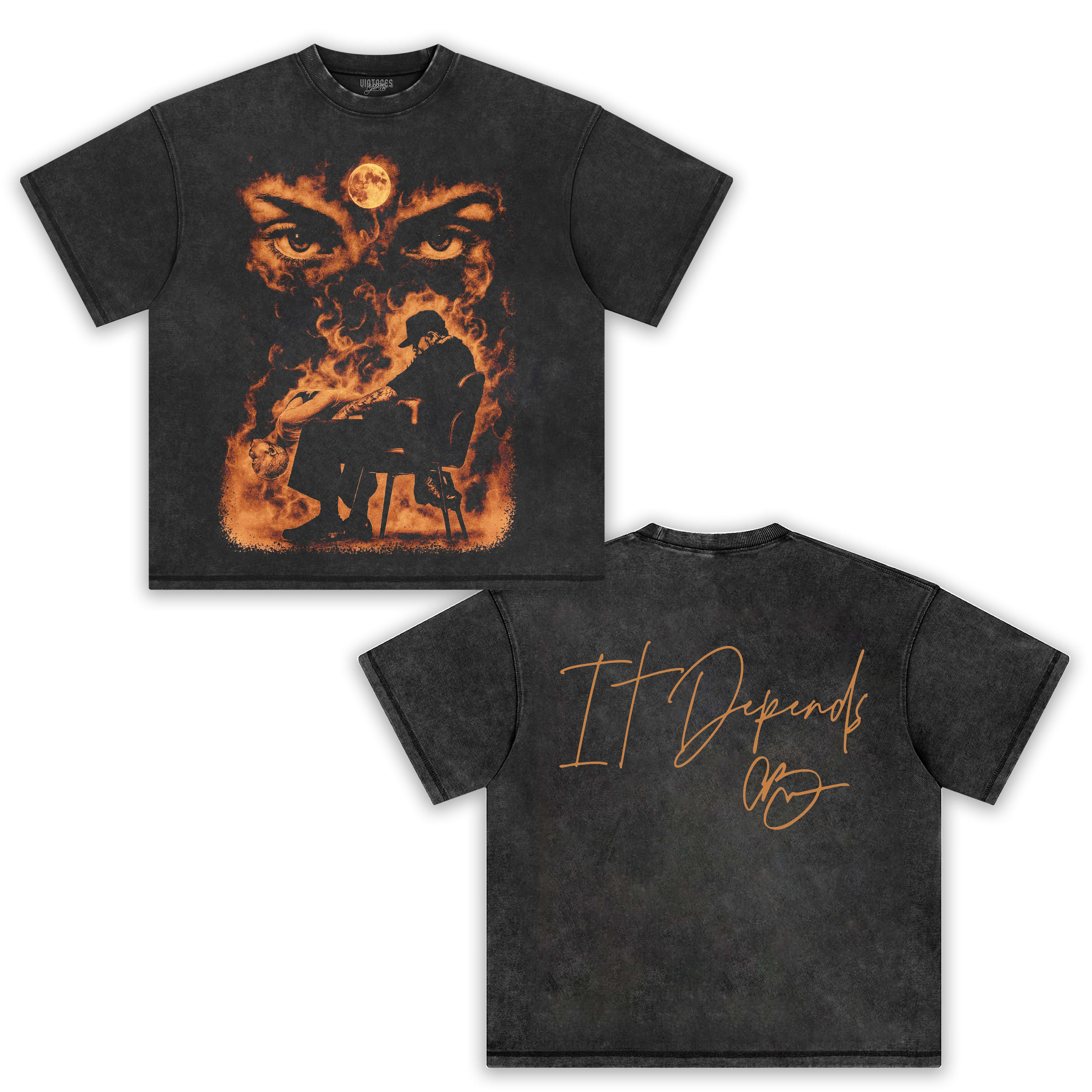 CHRIS BROWN & IT DEPENDS 2.0 V2 TEE