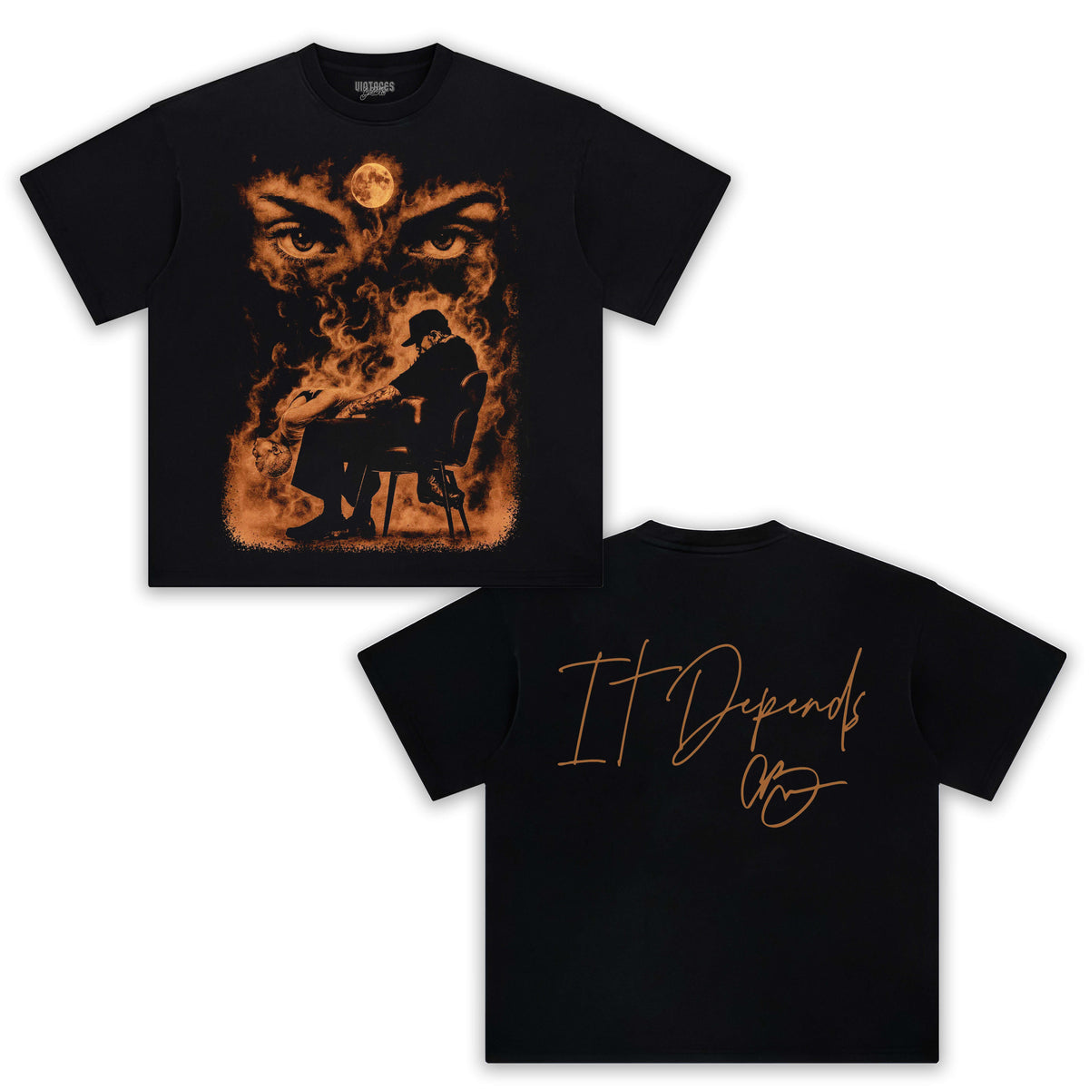 CHRIS BROWN & IT DEPENDS 2.0 V2 TEE