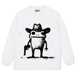 COWBOY FROG TEE & LS