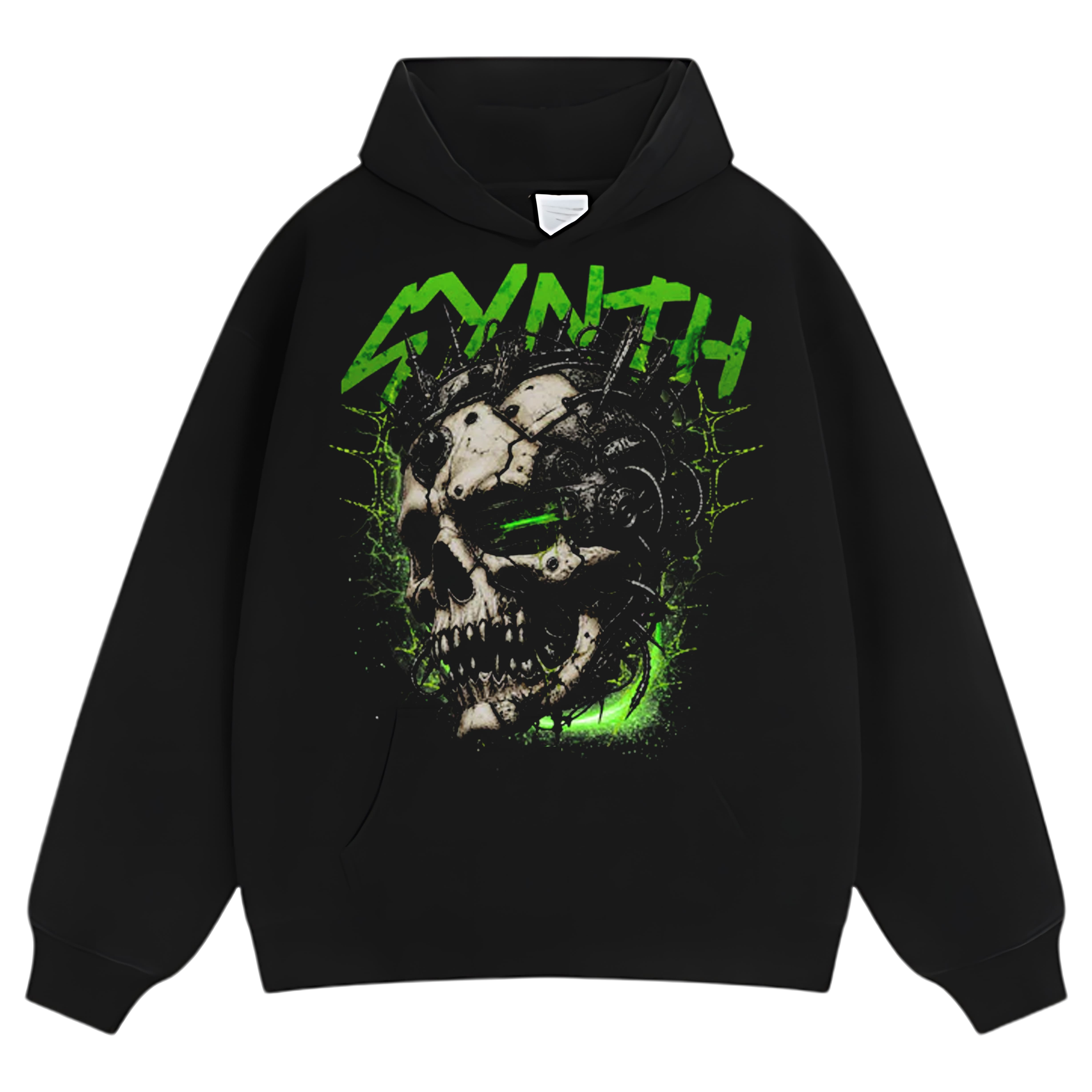 CYBER SKULL STREETWEAR TANK TOP & TEE & LONG SLEEVE & LAYERED LS & HOODIE