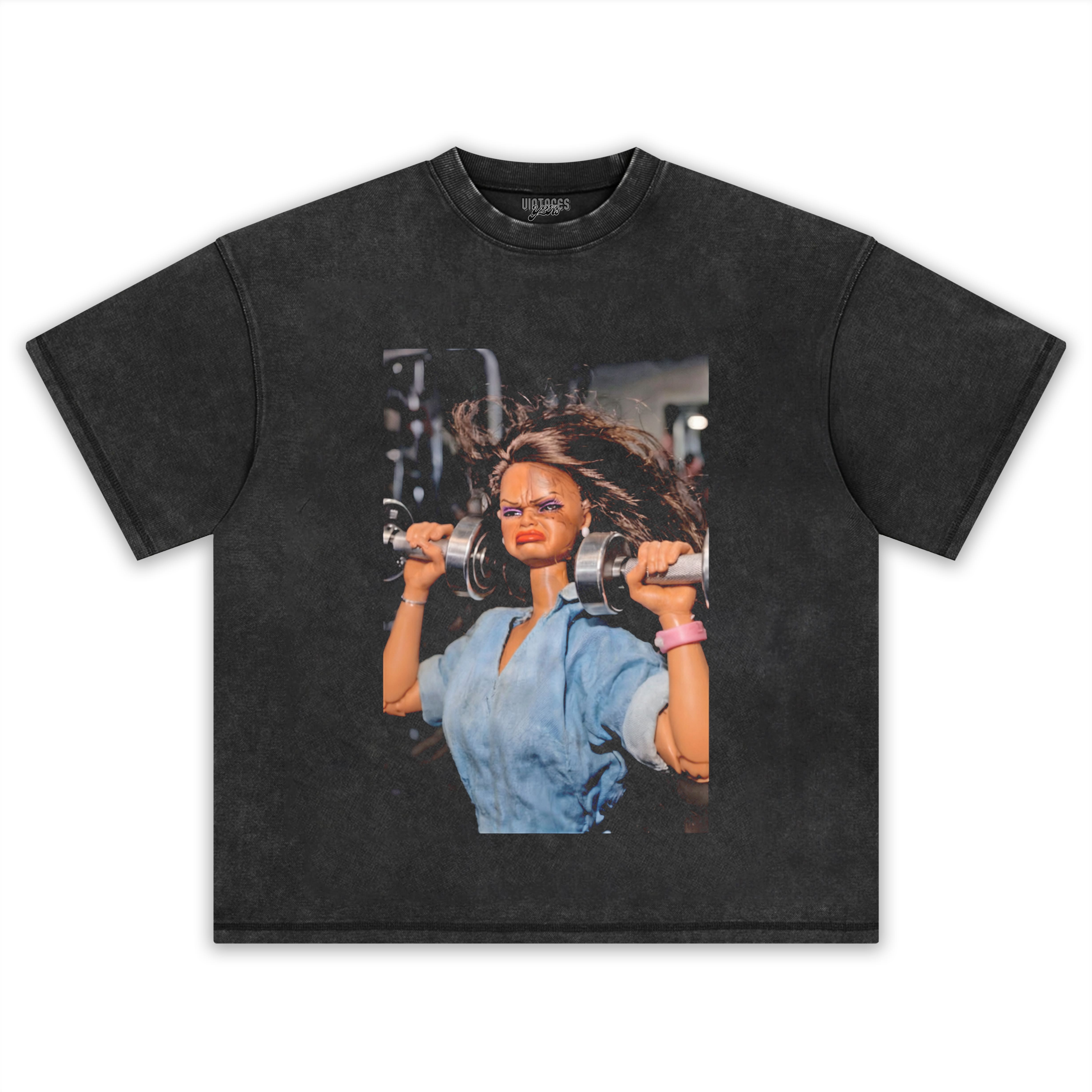 DISGUSTED BARBIE FACE MEME TANK TOP & TEE & LONG SLEEVE & LAYERED LS & HOODIE