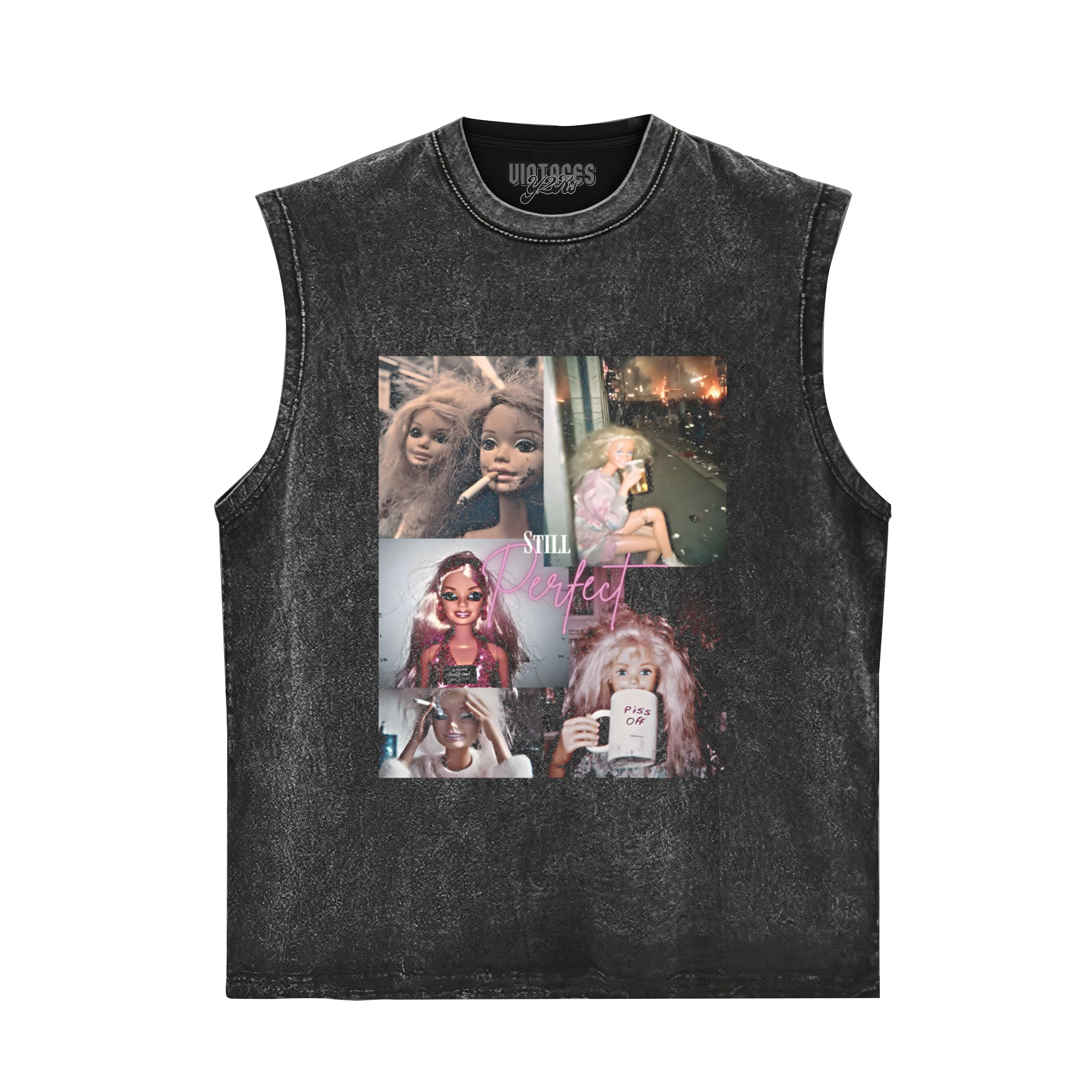 DISGUSTED DOLL FACE MEME V2 TANK TOP & TEE & LONG SLEEVE & LAYERED LS & HOODIE
