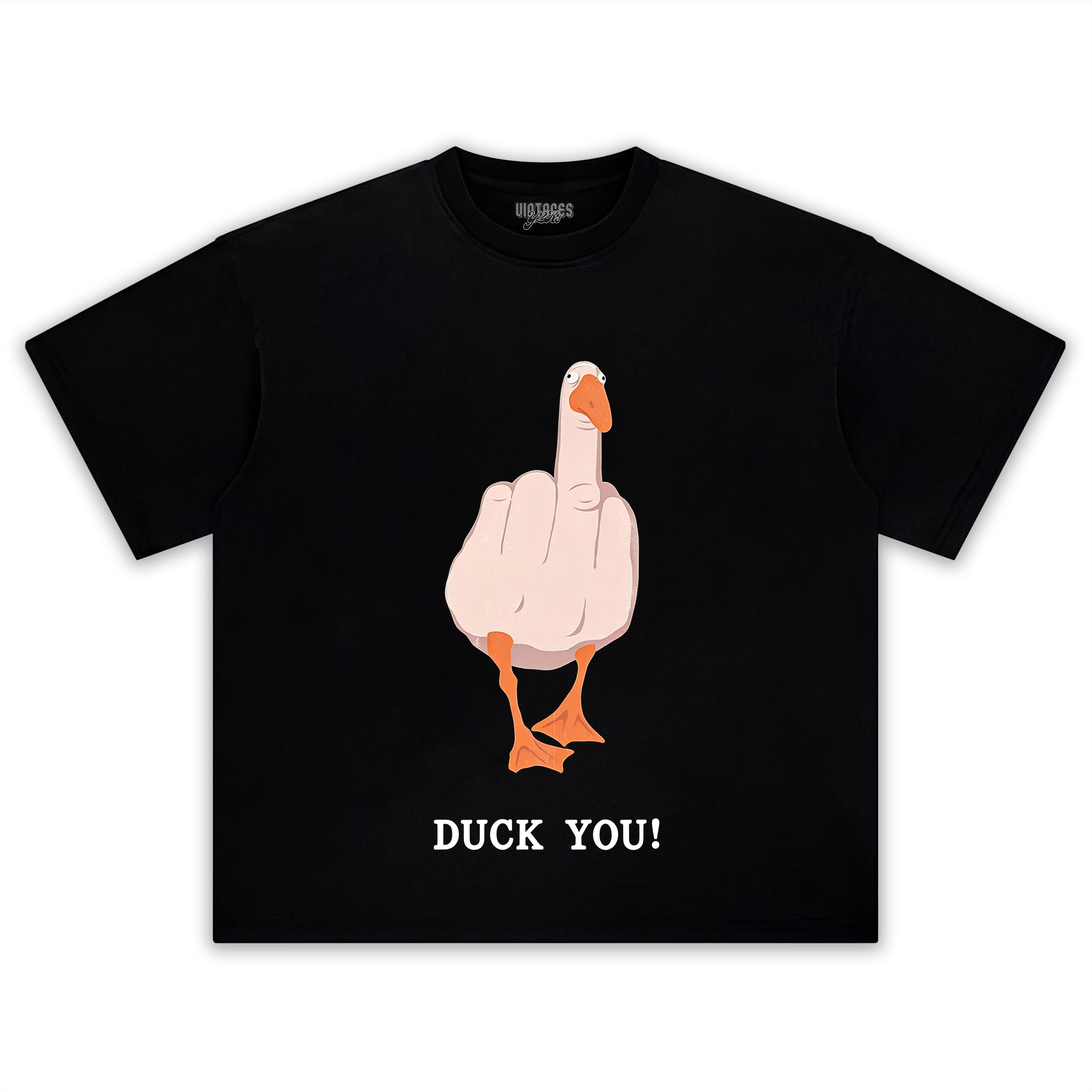 DUCK YOU! MEME TEE & LS & HOODIE