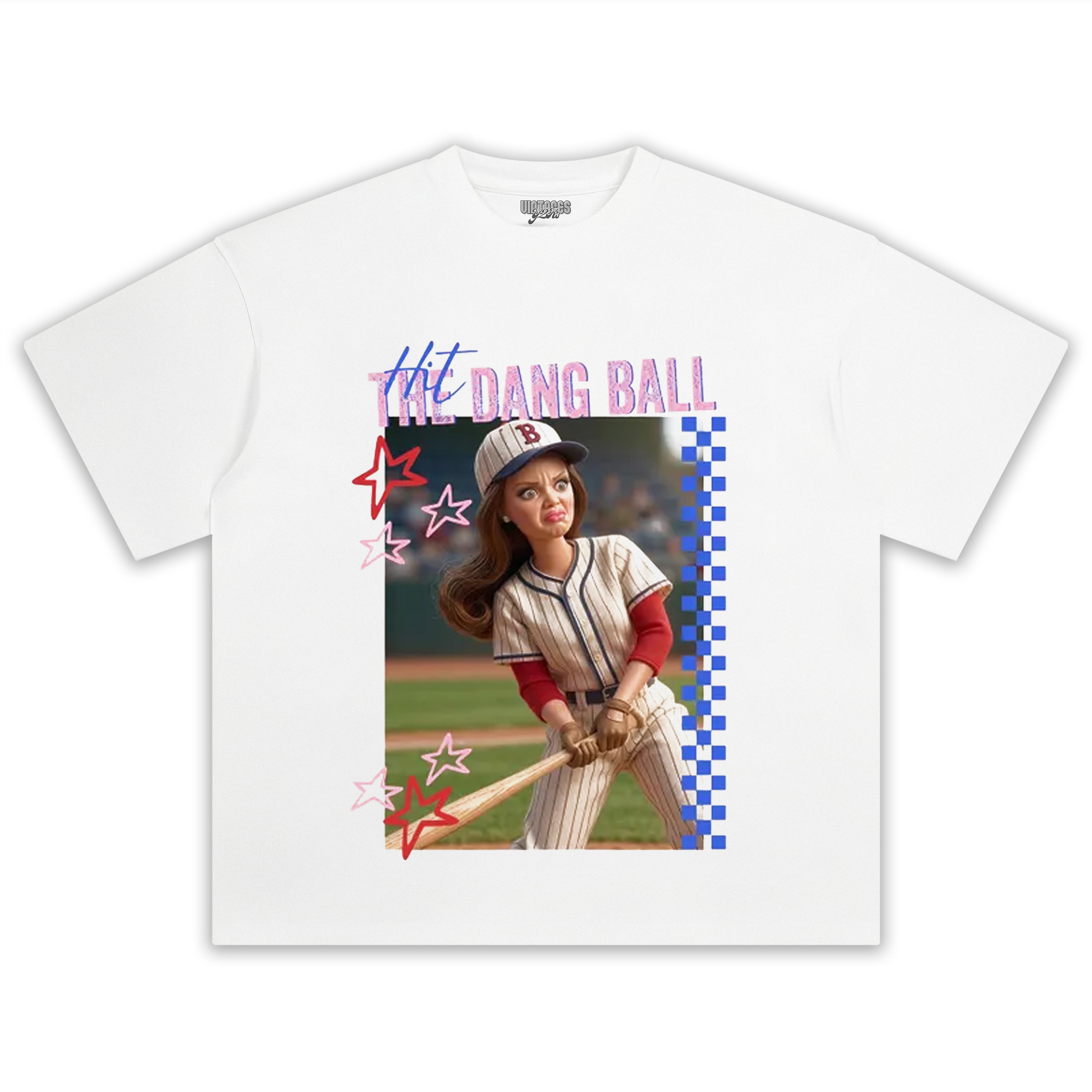 FUNNY BARBIE BALLFIELD V2 TANK TOP & TEE & LONG SLEEVE & LAYERED LS & HOODIE