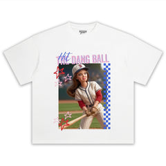 FUNNY BARBIE BALLFIELD V2 TANK TOP & TEE & LONG SLEEVE & LAYERED LS & HOODIE