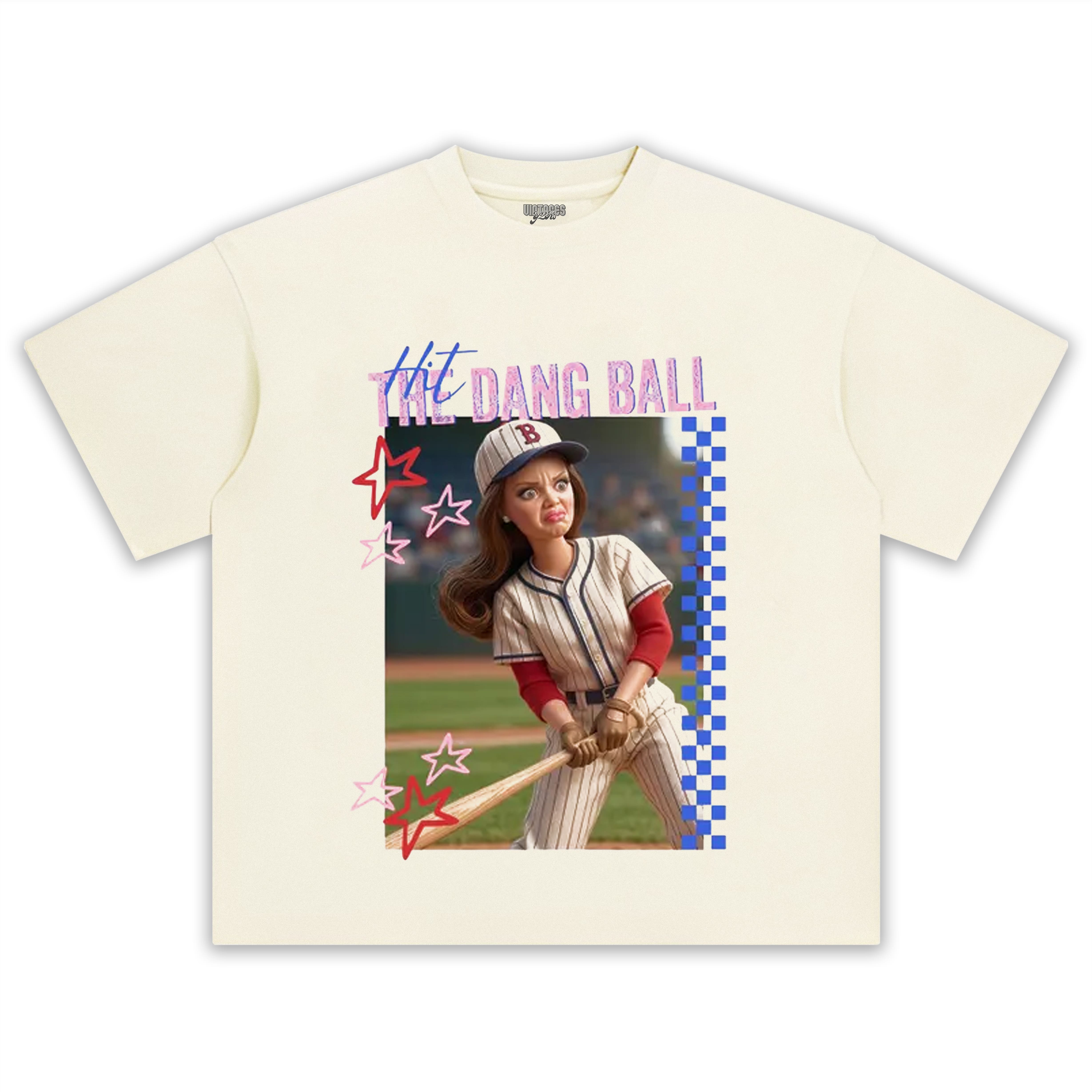 FUNNY BARBIE BALLFIELD V2 TANK TOP & TEE & LONG SLEEVE & LAYERED LS & HOODIE