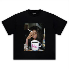 FUNNY DISGUSTING DOLL FACE MEME SMOKING TANK TOP & TEE & LONG SLEEVE & LAYERED LS & HOODIE
