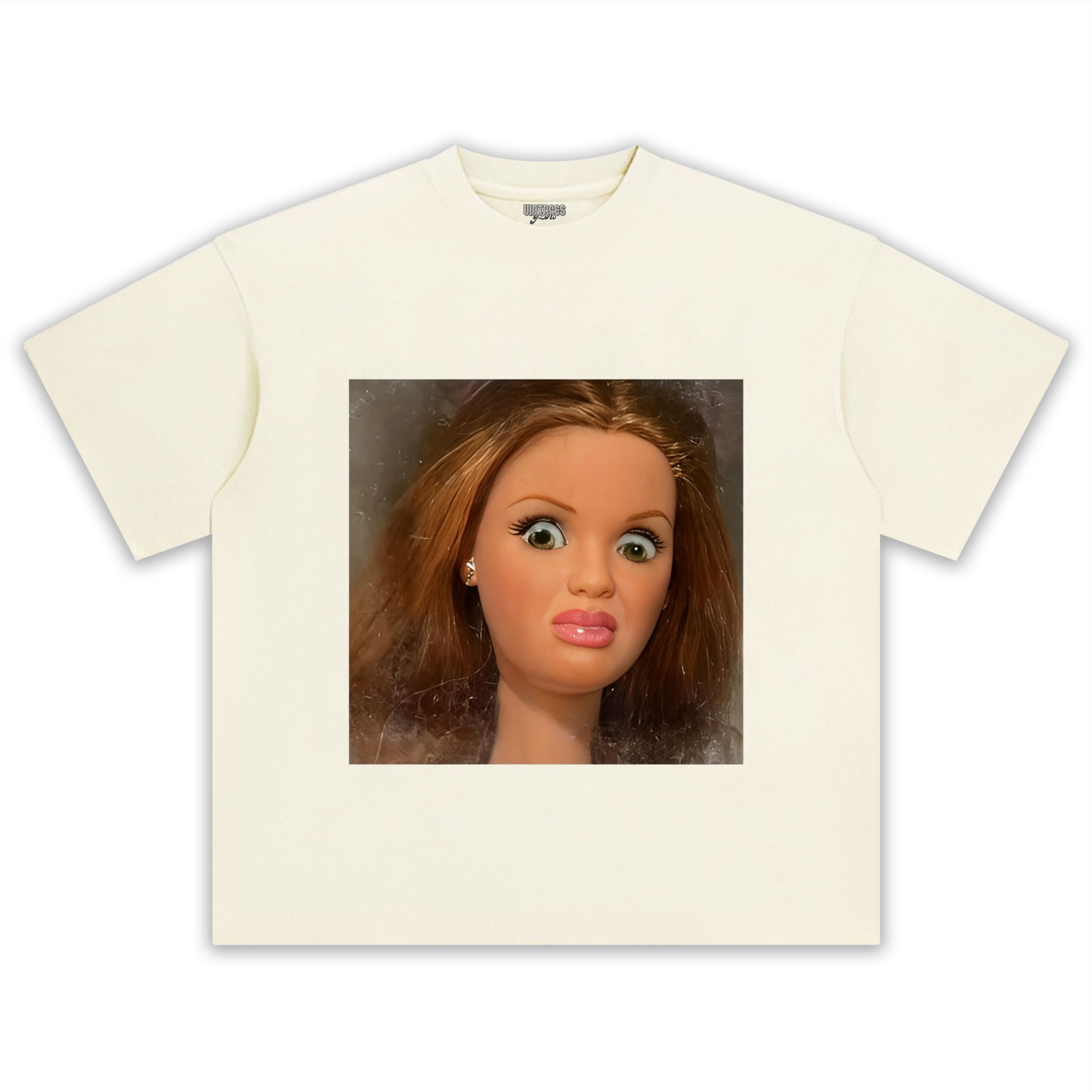 FUNNY DOLL FACE MEME TANK TOP & TEE & LONG SLEEVE & LAYERED LS & HOODIE