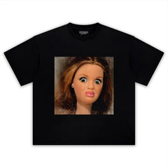 FUNNY DOLL FACE MEME TANK TOP & TEE & LONG SLEEVE & LAYERED LS & HOODIE