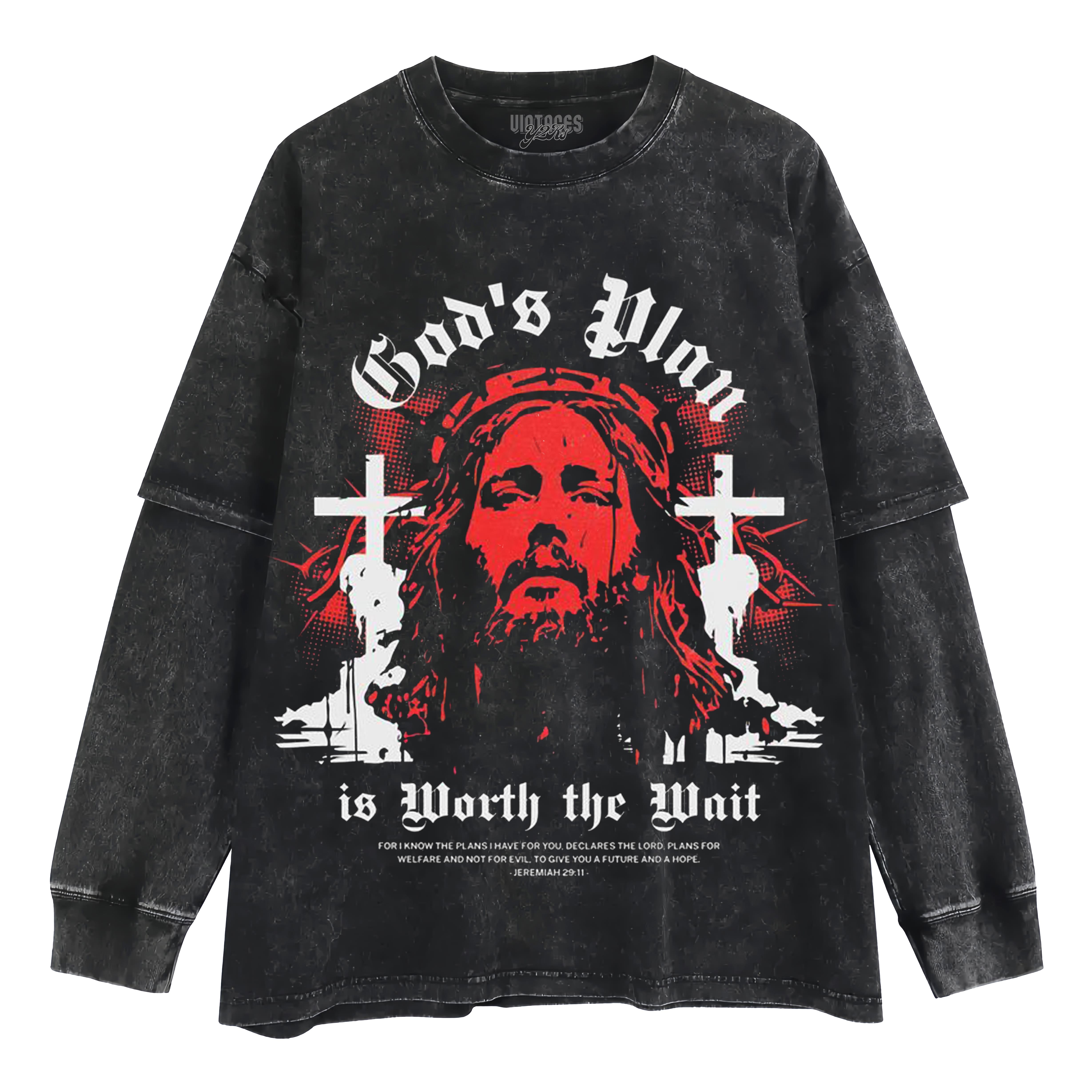GOD’S PLAN TANK TOP & TEE & LONG SLEEVE & LAYERED LS & HOODIE