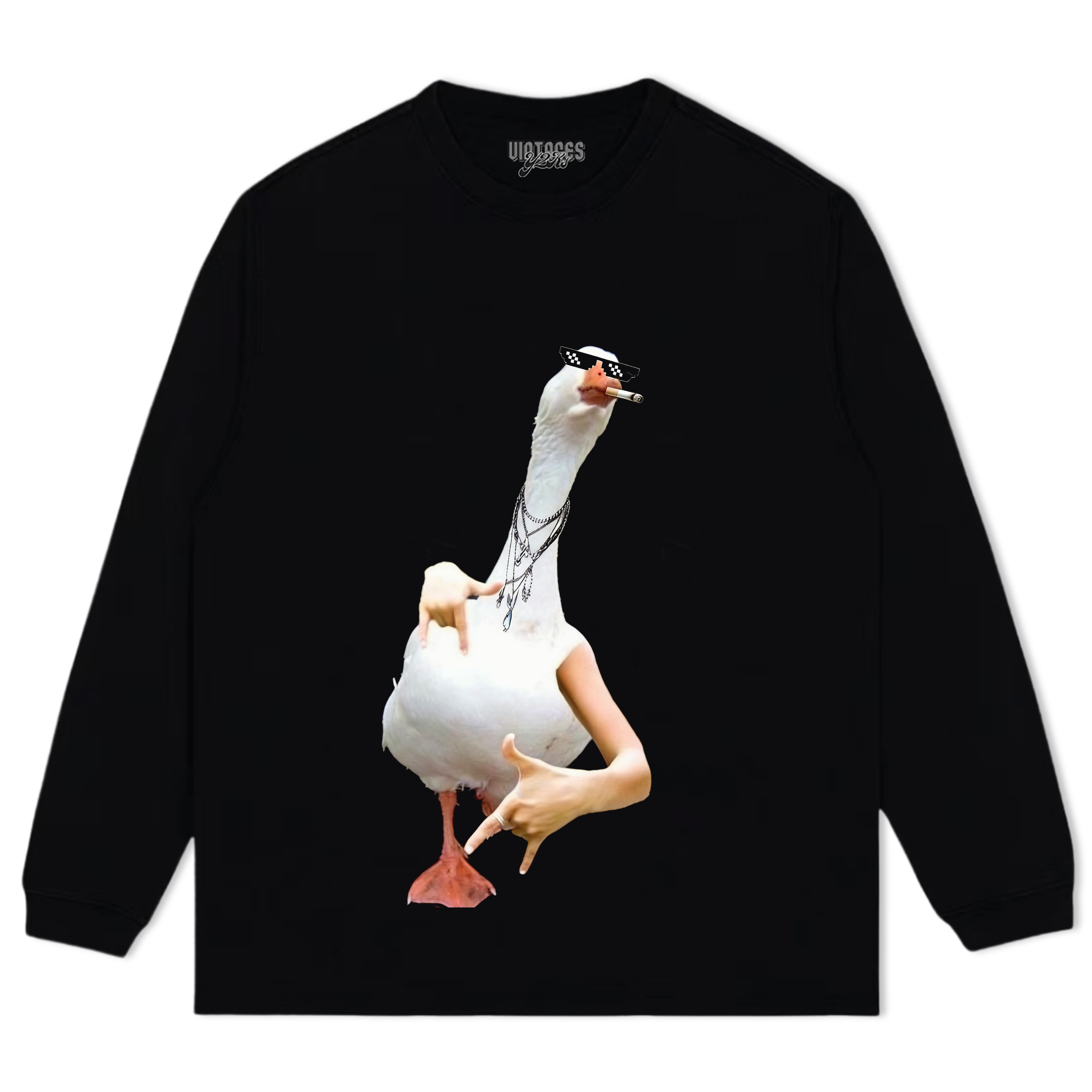 GOOSE MEME TEE & LS & HOODIE