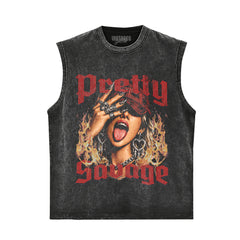 GRUNGE PUNK TANK TOP & TEE & LONG SLEEVE & LAYERED LS & HOODIE
