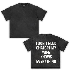 IDON'TNEEDCHATGPT TANK TOP & TEE