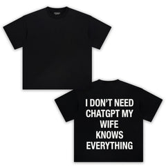 IDON'TNEEDCHATGPT TANK TOP & TEE