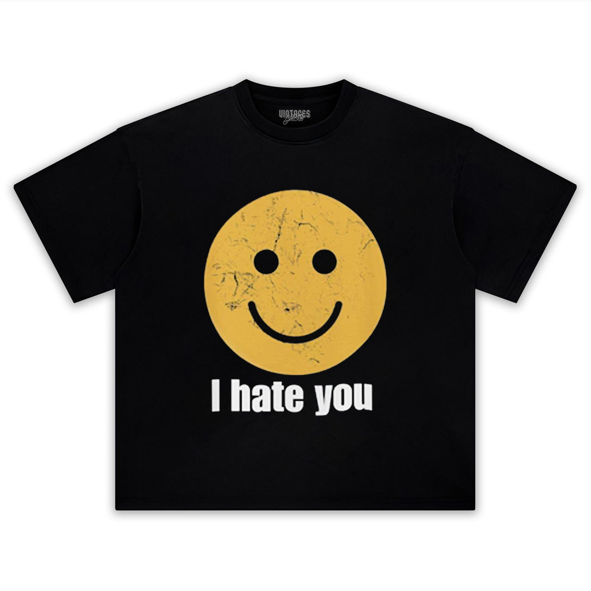 I HATE YOU SMILEY FACE TEE & LS & HOODIE