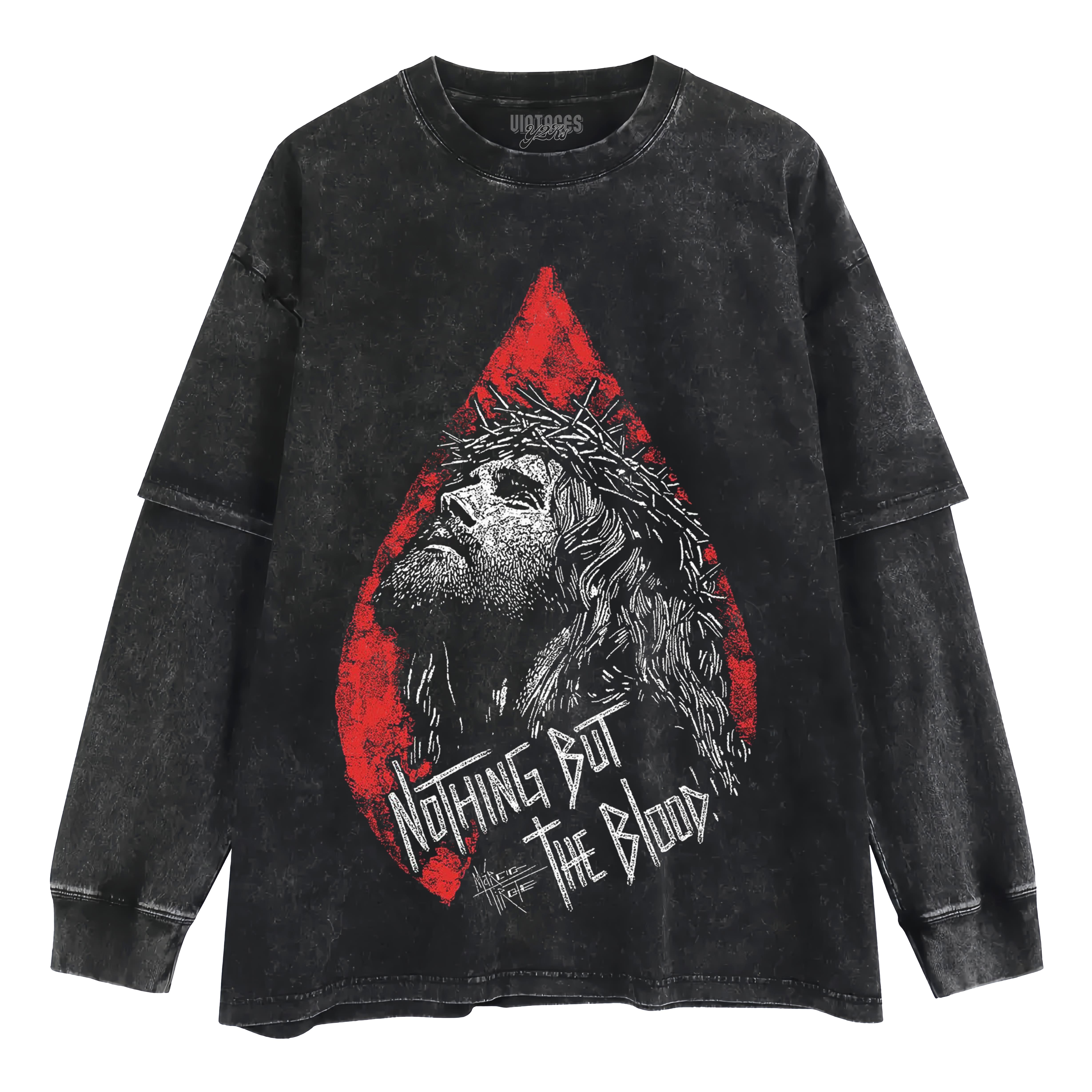 JESUS V2 TANK TOP & TEE & LONG SLEEVE & LAYERED LS & HOODIE