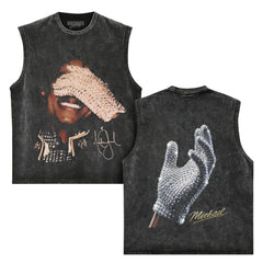 MICHAEL JACKSON GLOVE TANK TOP & TEE