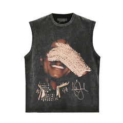 MICHAEL JACKSON GLOVE TANK TOP & TEE & LONG SLEEVE & LAYERED LS & HOODIE